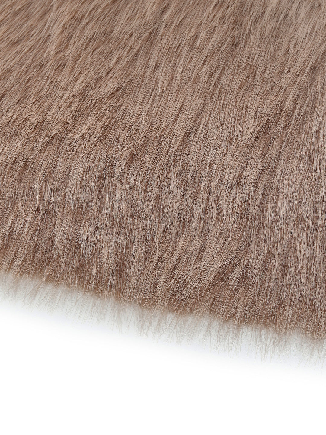 Dalynn | Women’s plush V-neck coat with a soft, structured cropped silhouette