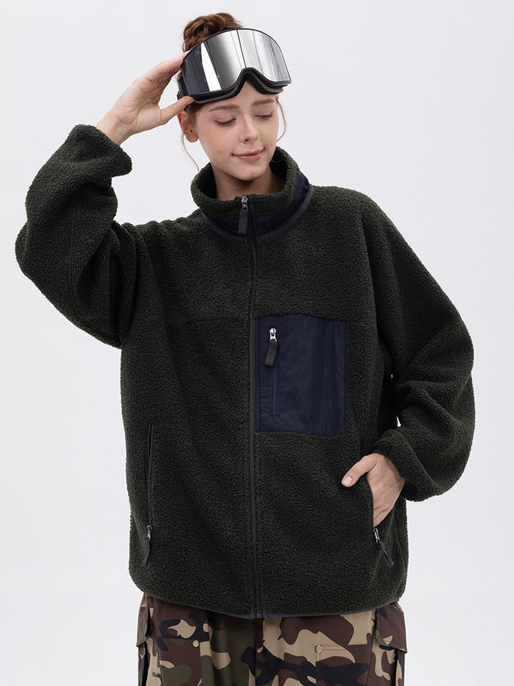 Tarin | Women's mountain-ready sherpa fleece jacket