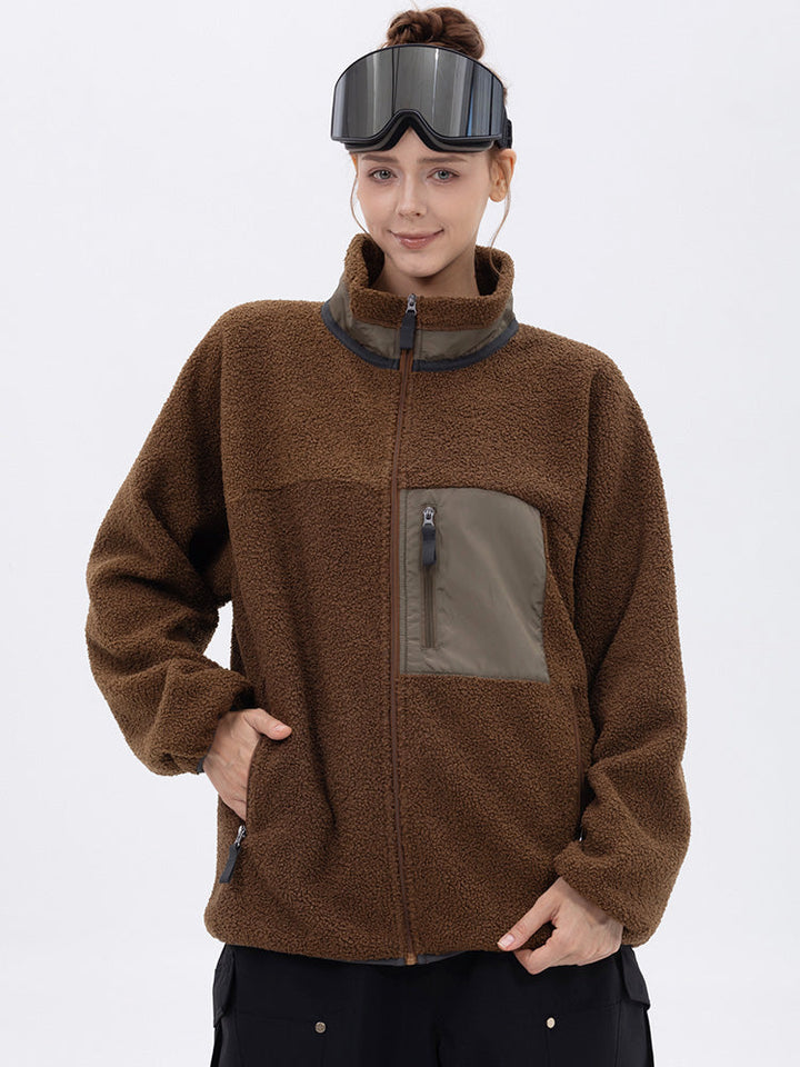 Tarin | Women's mountain-ready sherpa fleece jacket