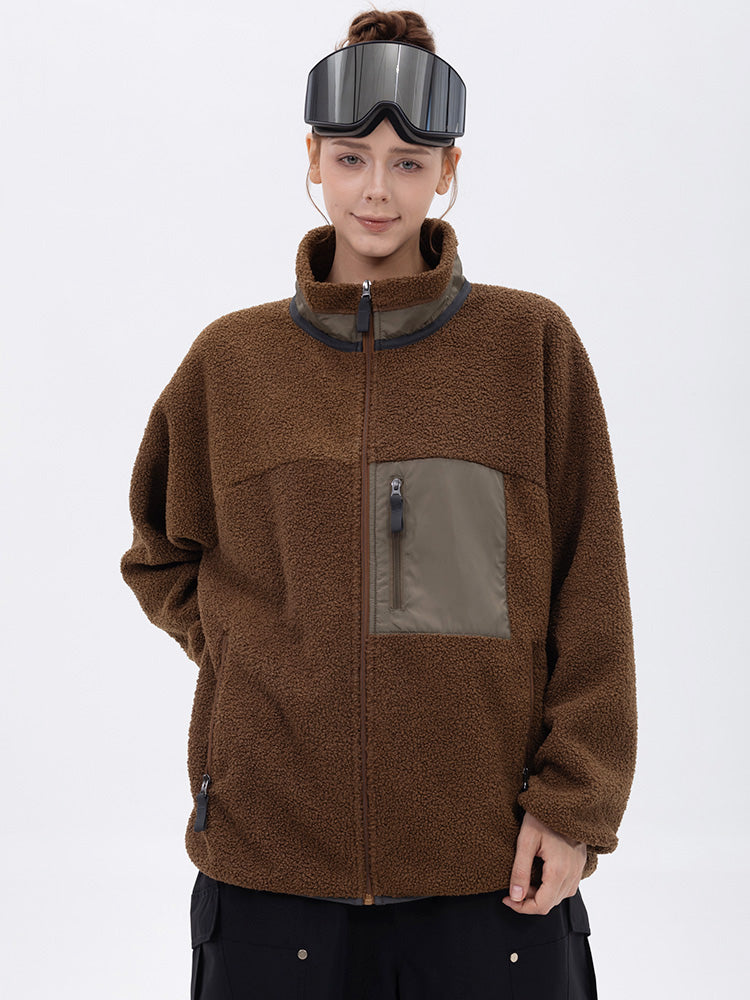 Tarin | Women's mountain-ready sherpa fleece jacket