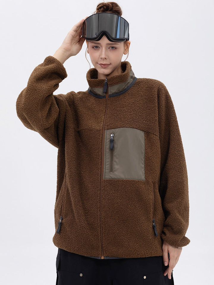 Tarin | Women's mountain-ready sherpa fleece jacket