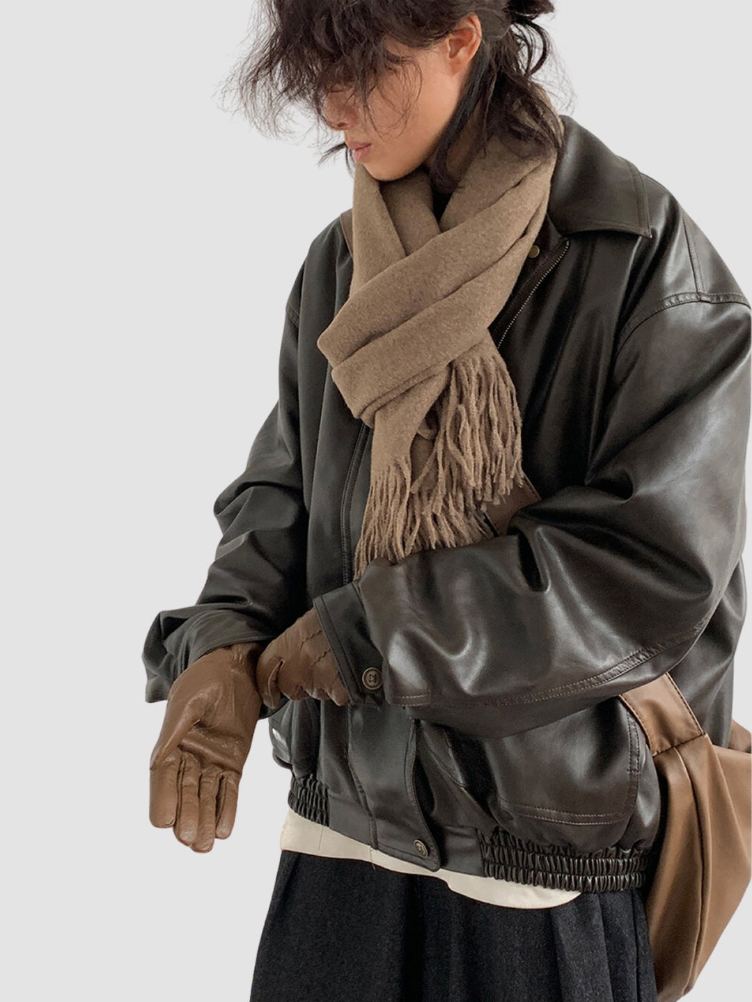 Zariah | Women’s rectangular scarf with elongated shape and clean finish