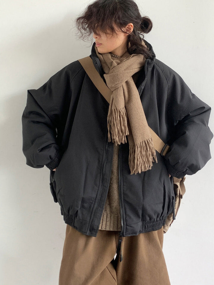 Mabel | Women’s jacket with stand collar and zipper closure