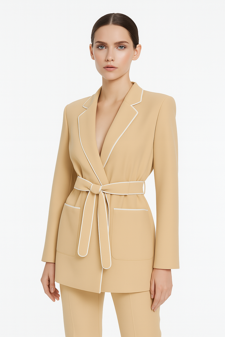 Lily | Women’s blazer with modern cut and layered silhouette