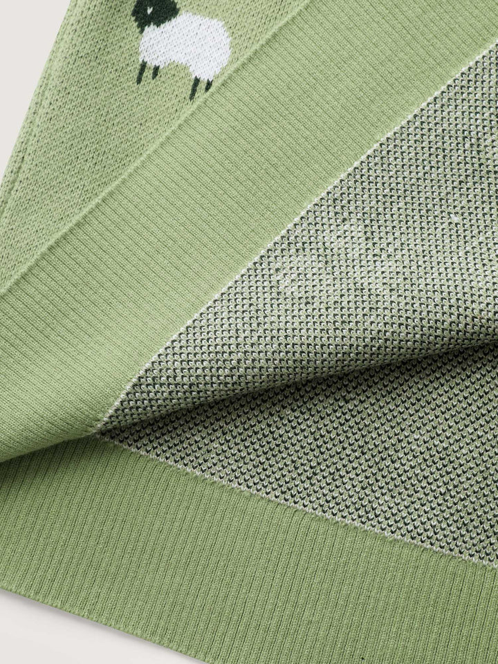 Savy | Women’s meadow jacquard button knit cardigan