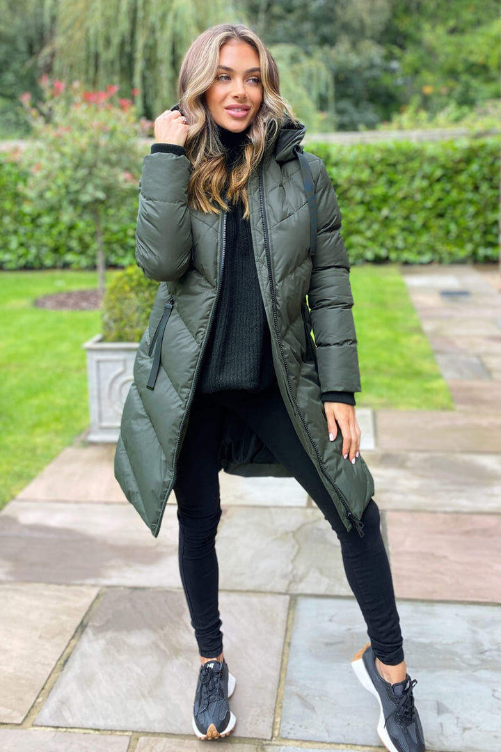 Georgina | Women’s longline padded coat