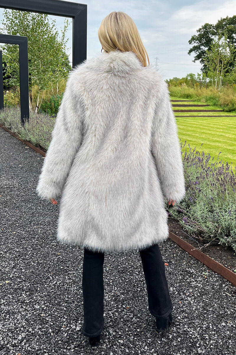 Harlow | Women’s faux fur long coat