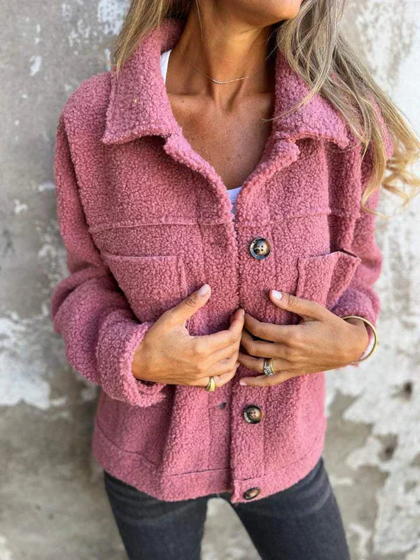 Milo | Spring teddy jacket for women