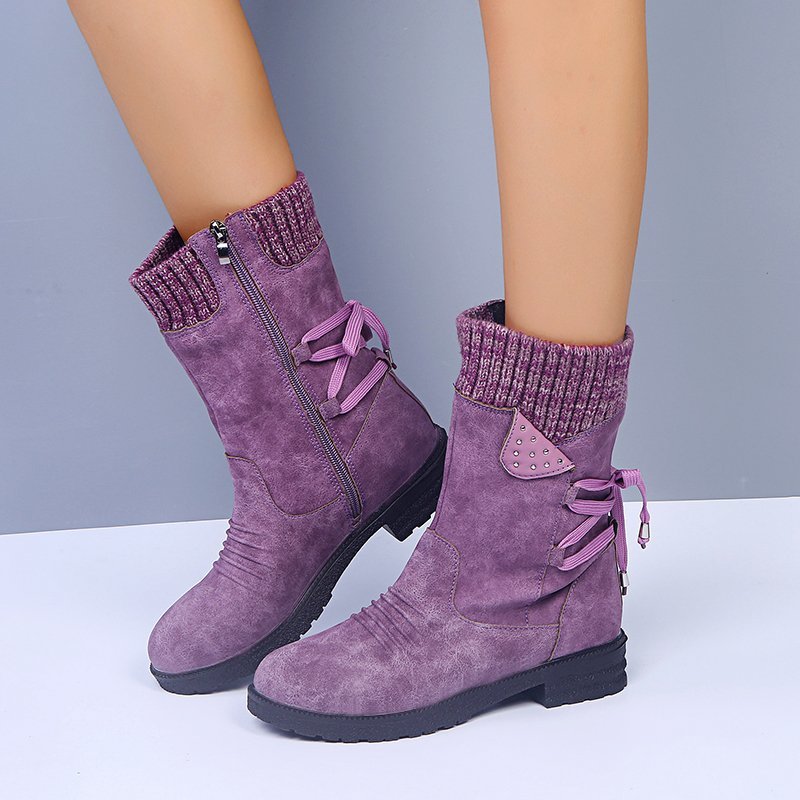 Addison | Women’s winter boots with structured sole and sleek design
