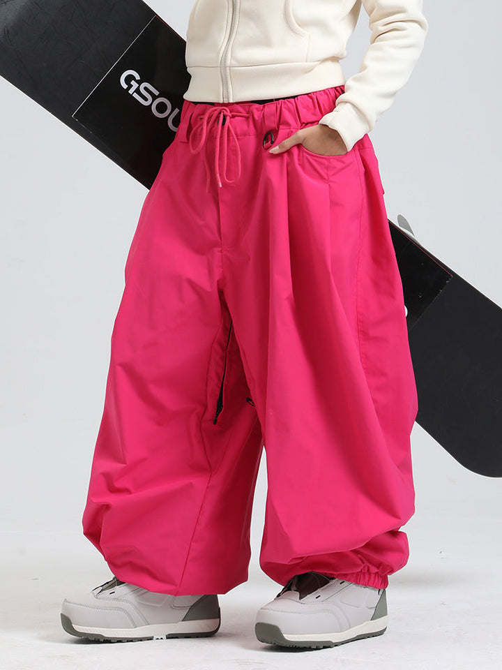 Rosie | Women’s waterproof baggy snow pants with relaxed wide-leg fit