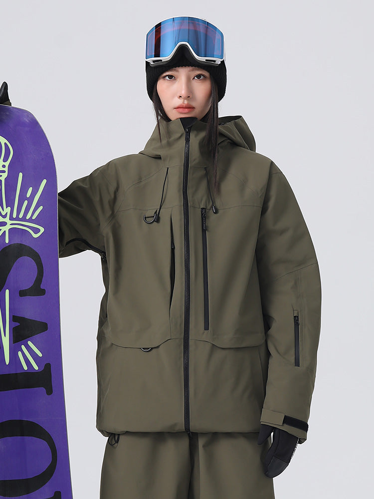 Amora | Women’s waterproof technical ski jacket with performance hood