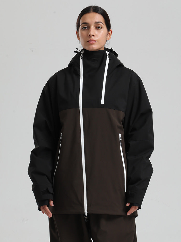 Carryn | Women’s modern mountain jacket with an asymmetrical all-season silhouette