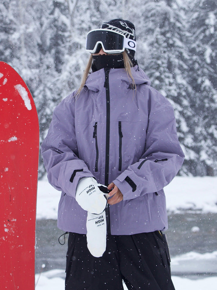 Ivrie | Women’s modern mountain snow jacket with a structured alpine silhouette