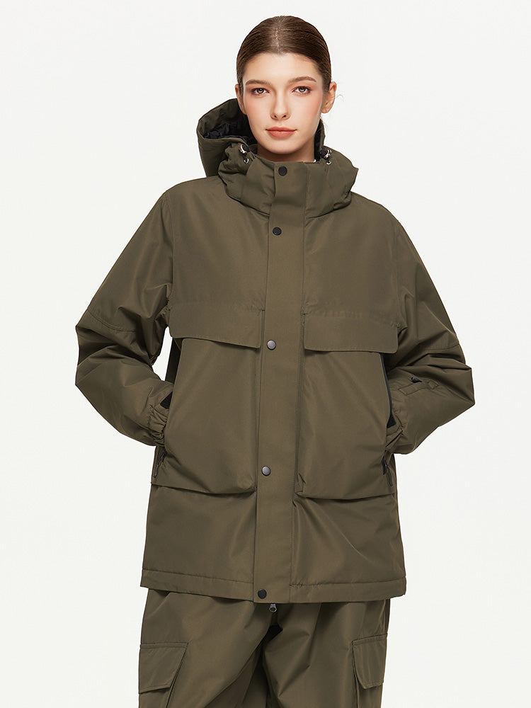 Kennael | Women’s alpine ski jacket with a cozy, structured winter silhouette