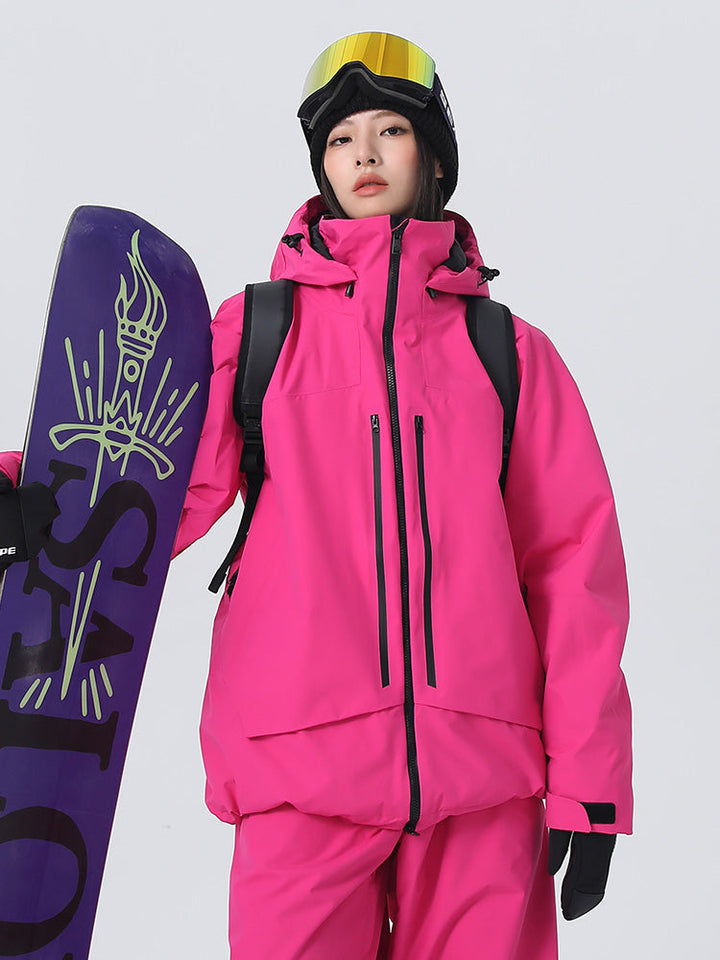 Marlowe | Women’s freerider mountain jacket with a relaxed baggy silhouette