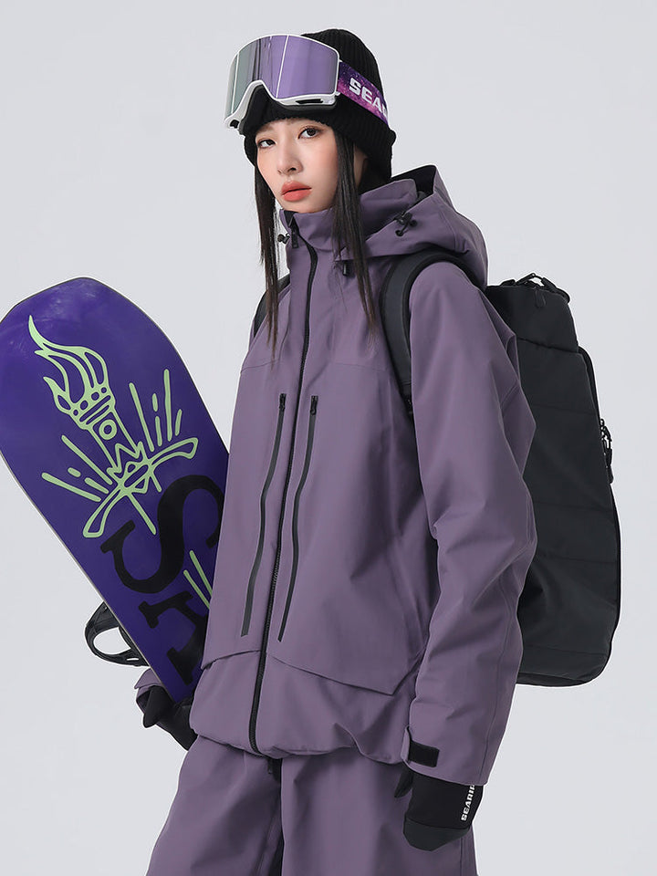 Marlowe | Women’s freerider mountain jacket with a relaxed baggy silhouette