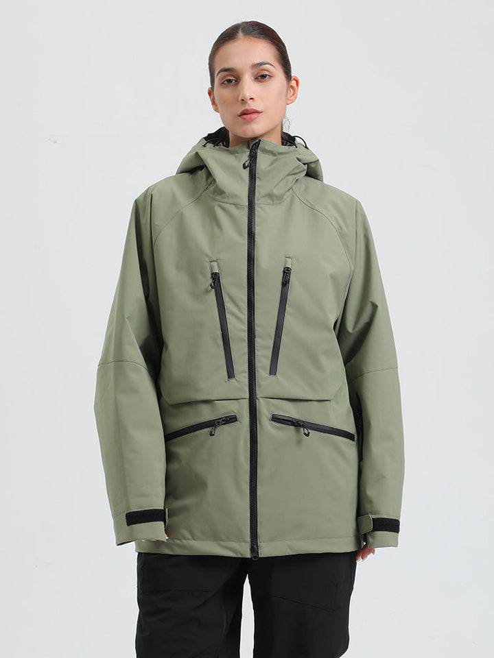 Revi | Women's Mountain Pro cargo snow jacket