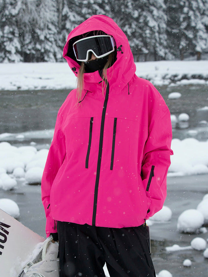 Ivrie | Women’s modern mountain snow jacket with a structured alpine silhouette