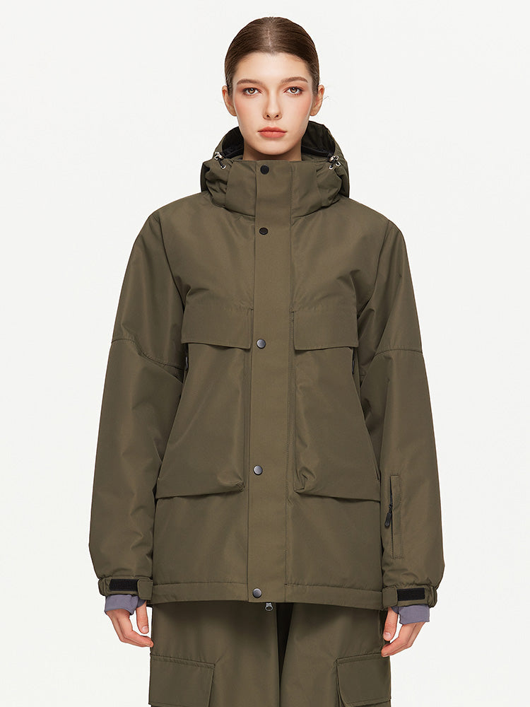 Kennael | Women’s alpine ski jacket with a cozy, structured winter silhouette