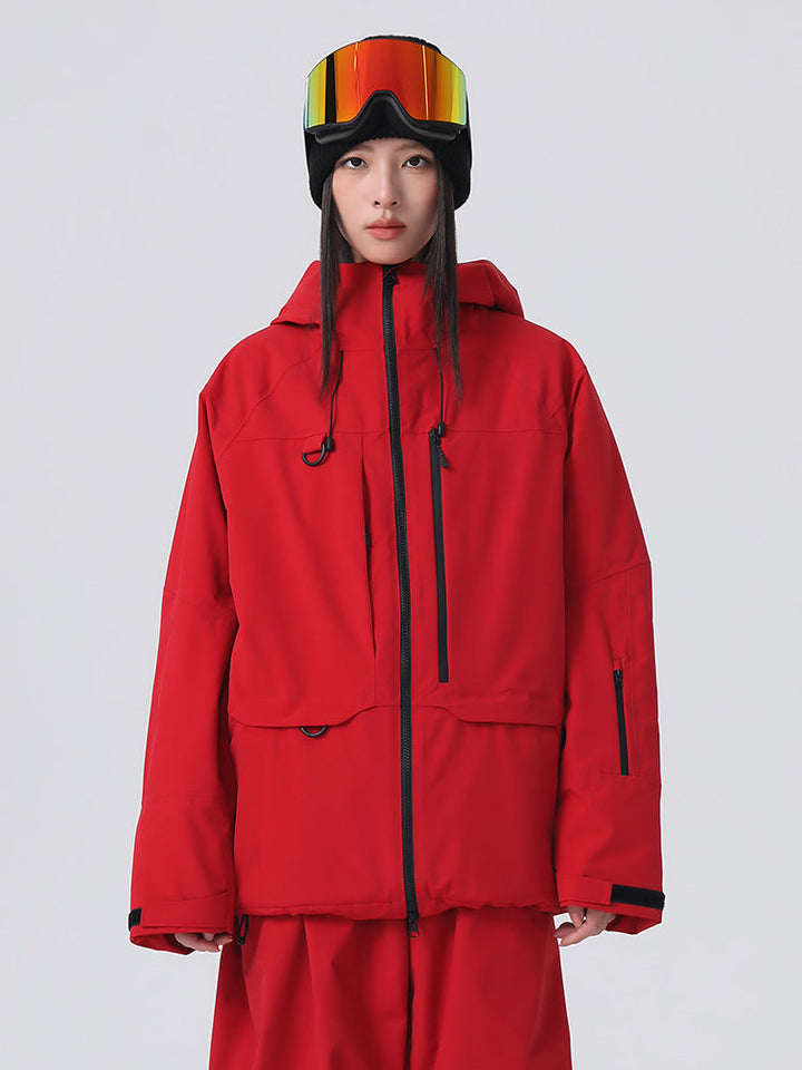 Amora | Women’s waterproof technical ski jacket with performance hood