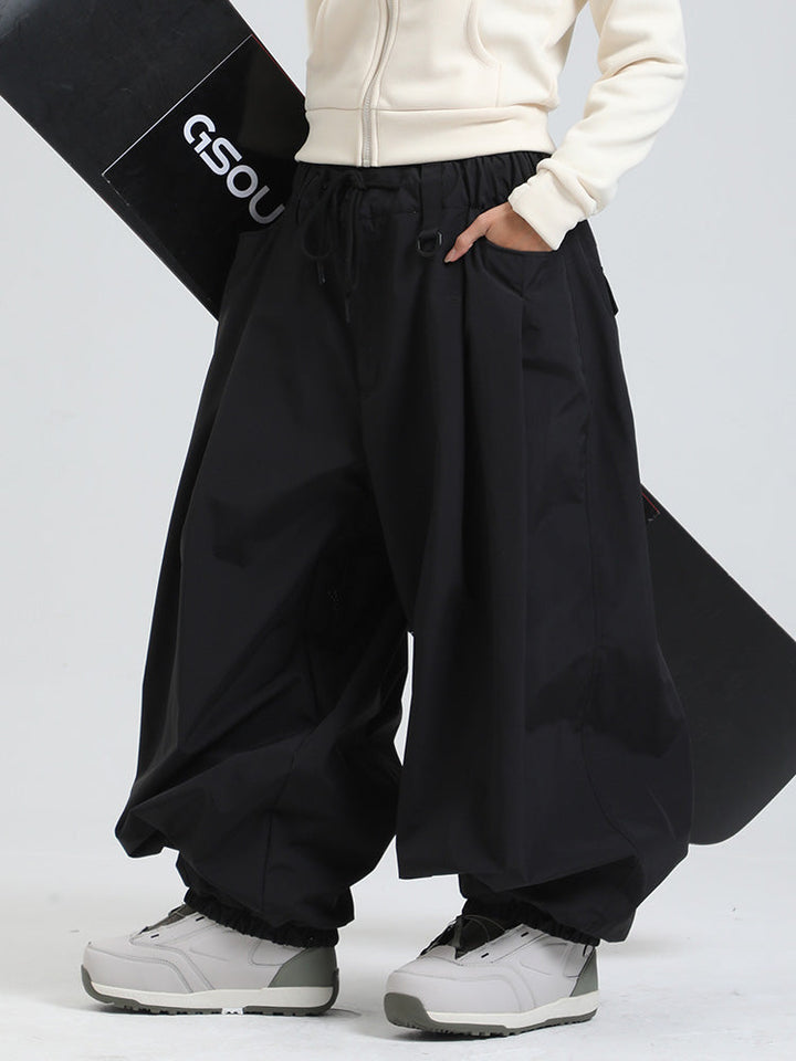 Rosie | Women’s waterproof baggy snow pants with relaxed wide-leg fit