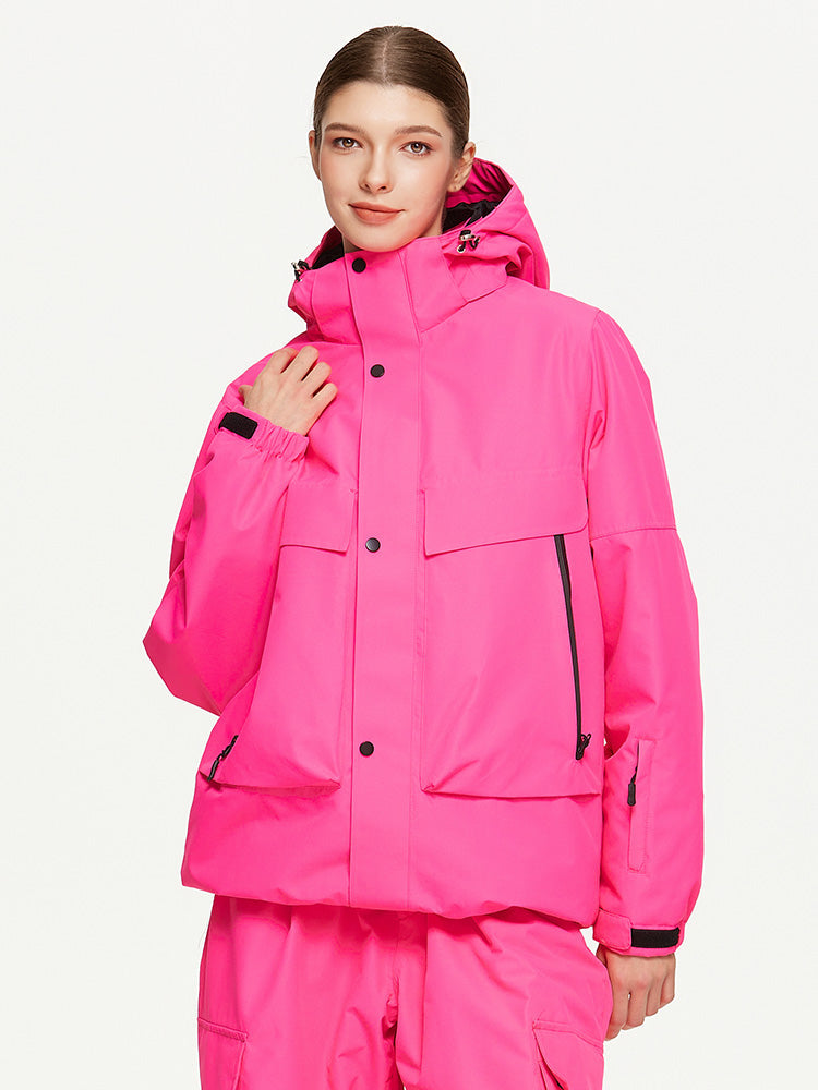 Kennael | Women’s alpine ski jacket with a cozy, structured winter silhouette