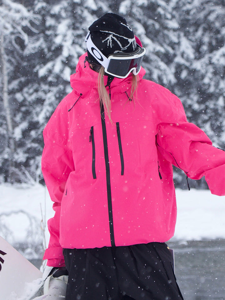Ivrie | Women’s modern mountain snow jacket with a structured alpine silhouette