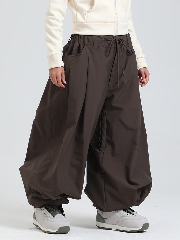 Rosie | Women’s waterproof baggy snow pants with relaxed wide-leg fit