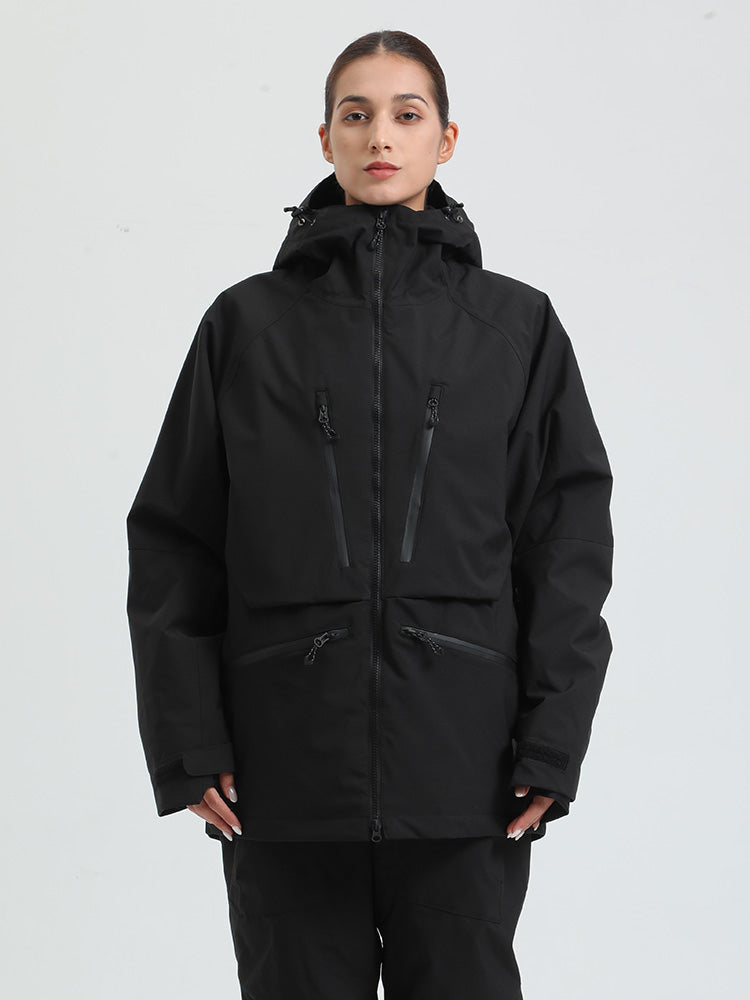 Revi | Women's Mountain Pro cargo snow jacket