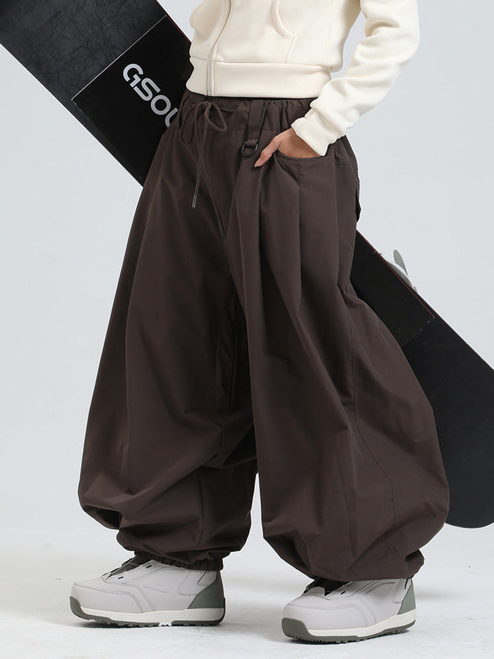 Rosie | Women’s waterproof baggy snow pants with relaxed wide-leg fit