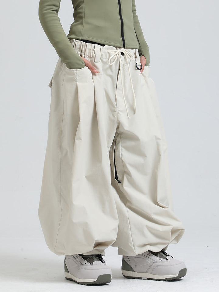 Rosie | Women’s waterproof baggy snow pants with relaxed wide-leg fit