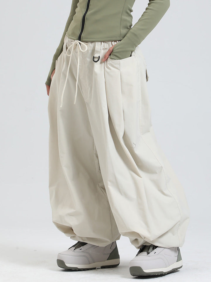 Rosie | Women’s waterproof baggy snow pants with relaxed wide-leg fit