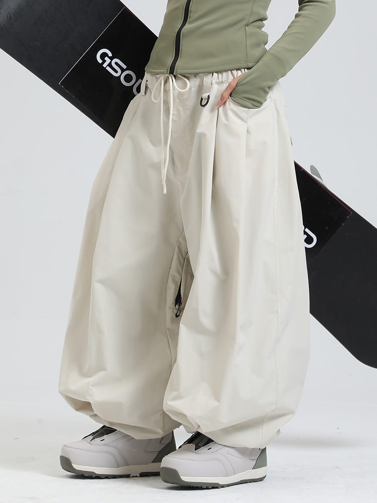 Rosie | Women’s waterproof baggy snow pants with relaxed wide-leg fit