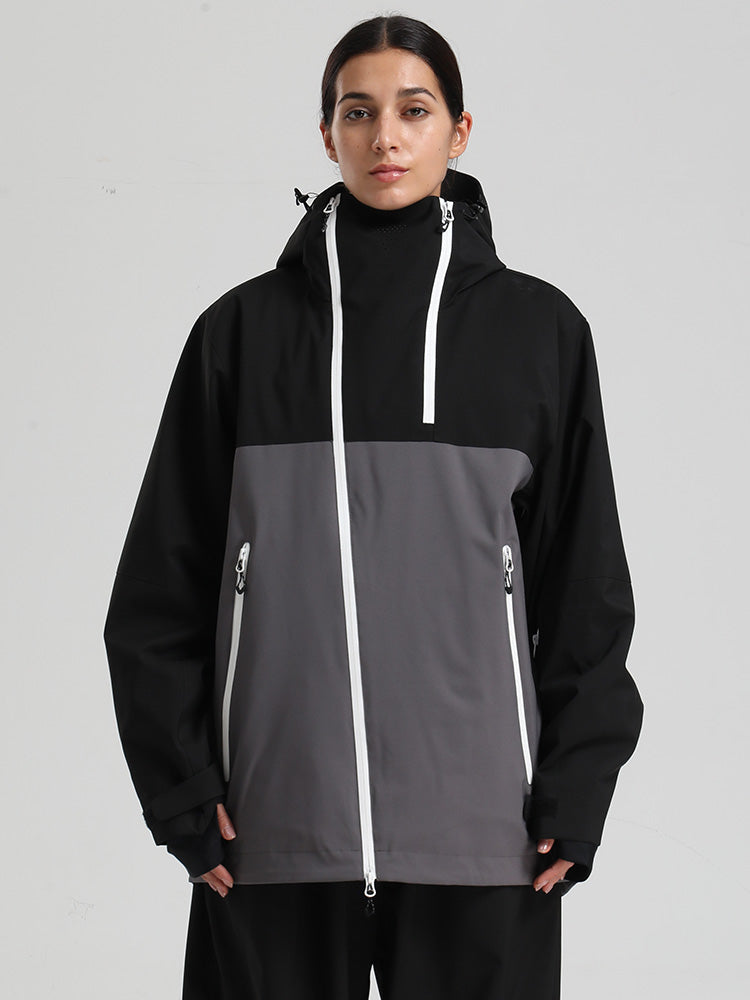 Carryn | Women’s modern mountain jacket with an asymmetrical all-season silhouette