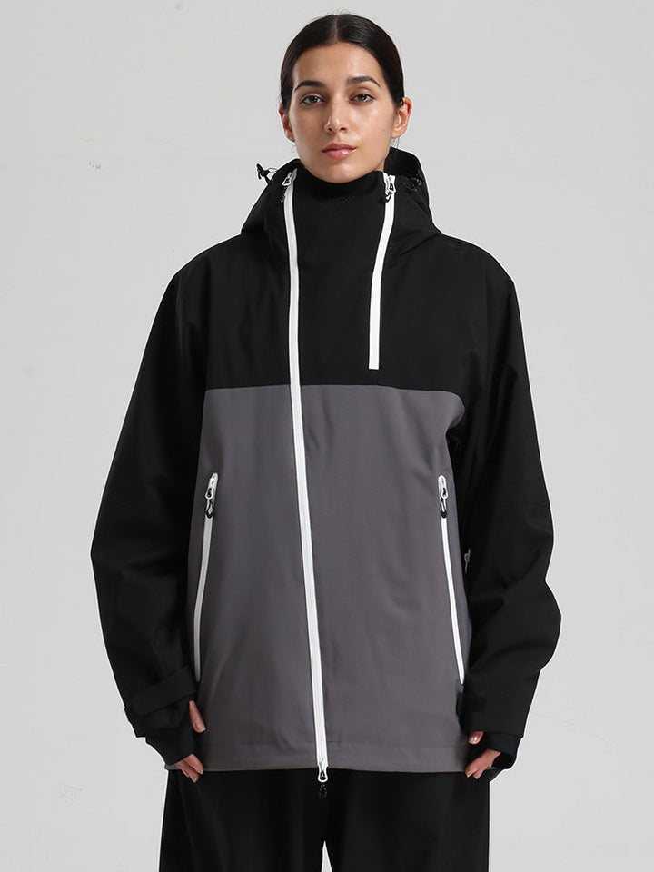 Carryn | Women’s modern mountain jacket with an asymmetrical all-season silhouette