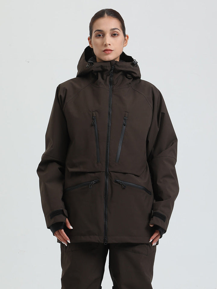 Revi | Women's Mountain Pro cargo snow jacket