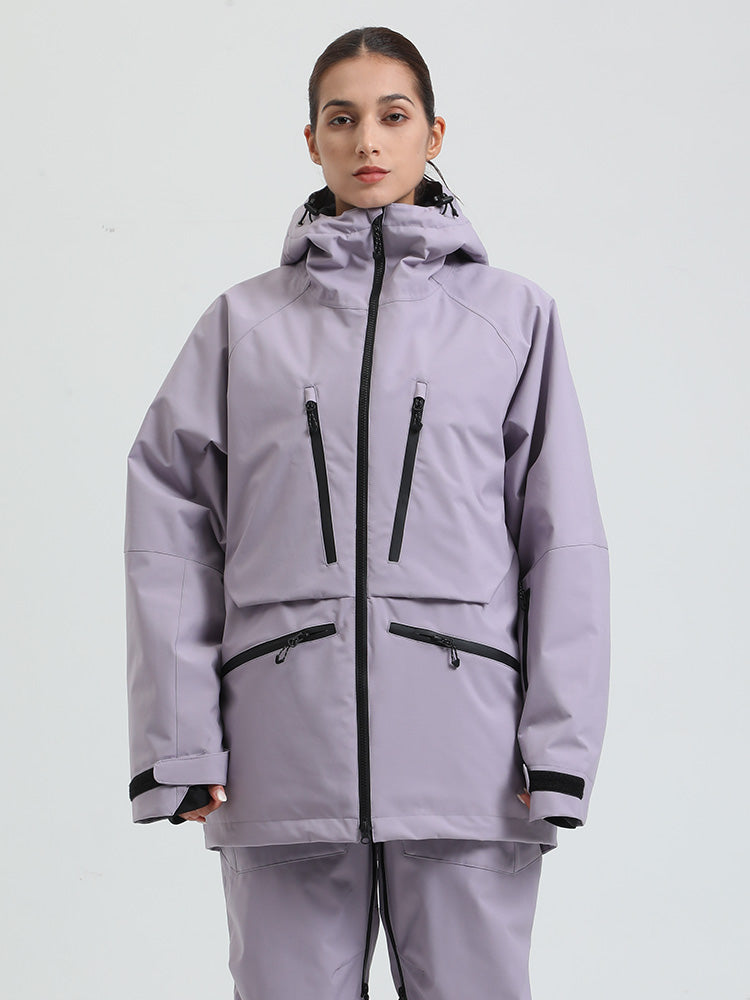Revi | Women's Mountain Pro cargo snow jacket