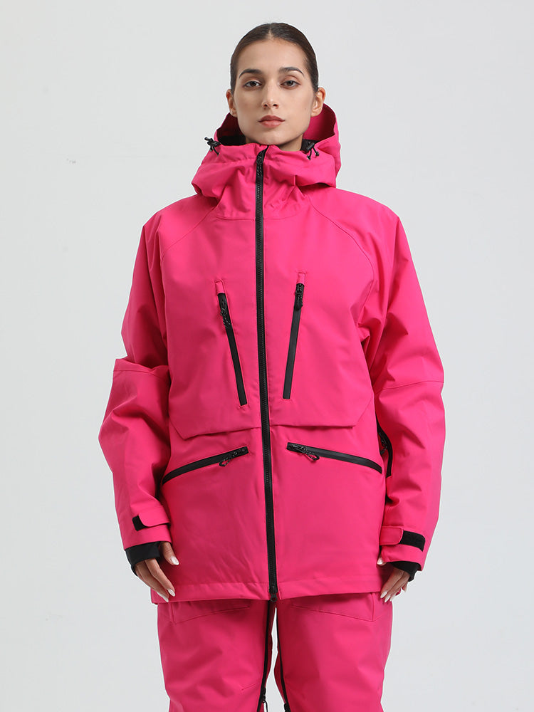 Revi | Women's Mountain Pro cargo snow jacket