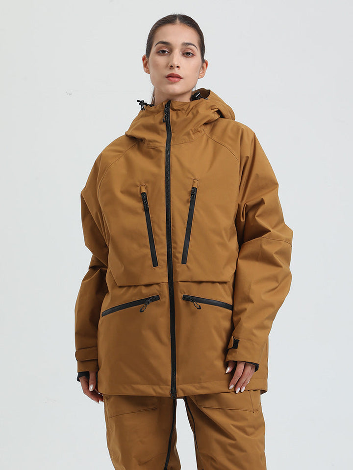 Revi | Women's Mountain Pro cargo snow jacket