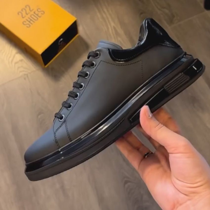 Faro | Men's sneakers with smooth finish