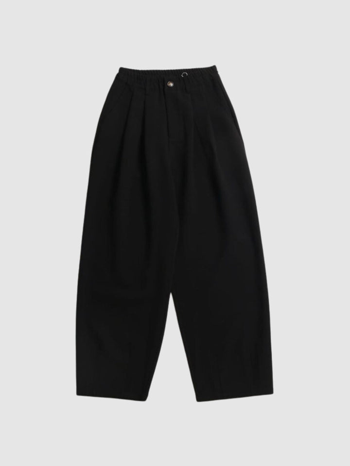Mitch | Women’s wide-leg trousers with pleated front and relaxed cut