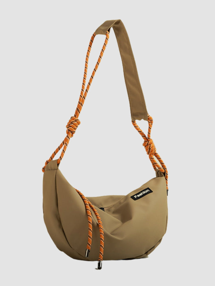 Hallie | Women’s medium crossbody bag with zipper closure and canvas finish