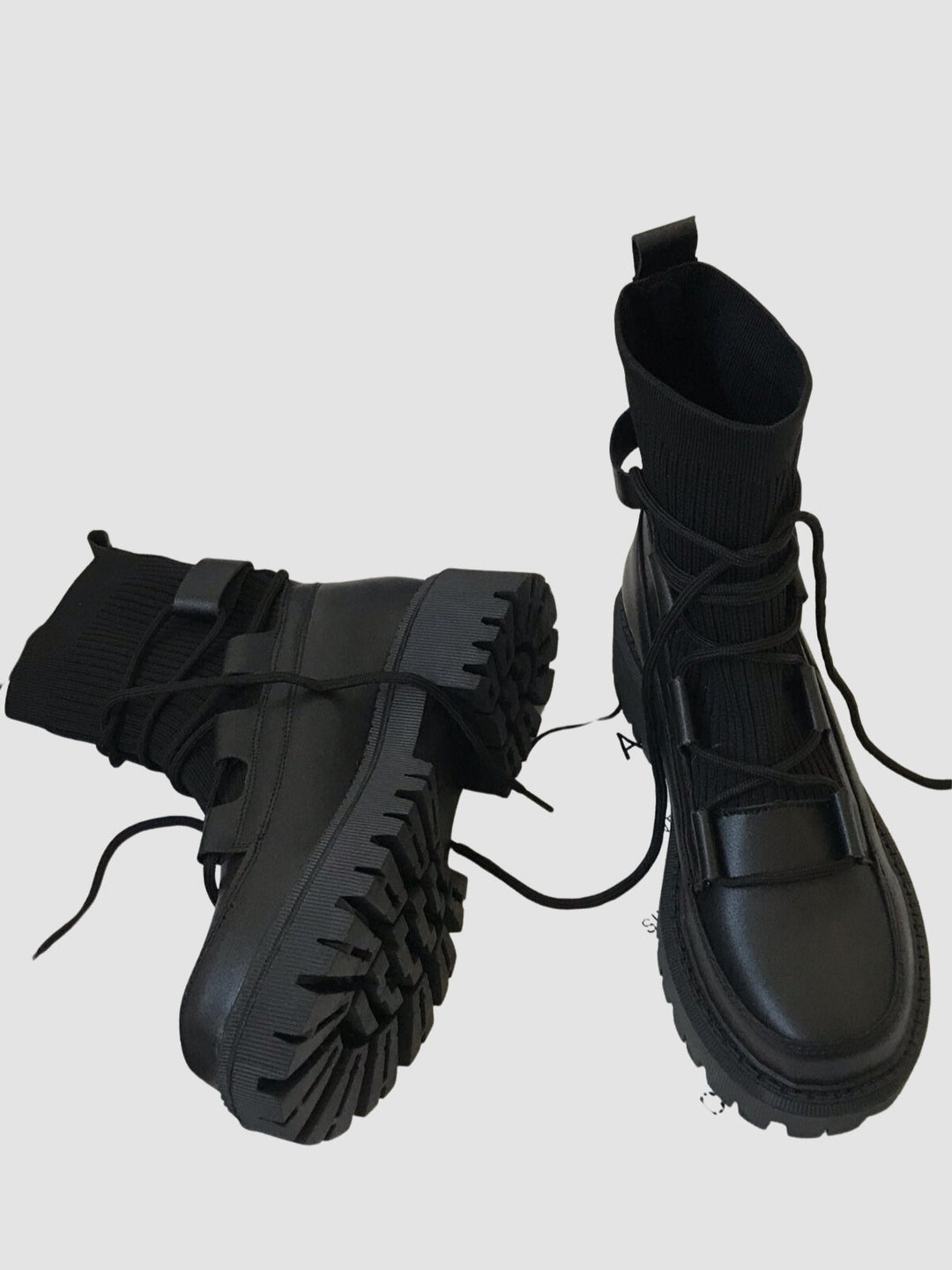Maeve | Women’s faux leather lace-up platform combat boots