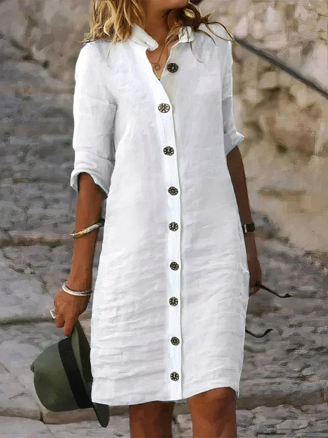 Adira | Women's airy summer dress with flowing silhouette