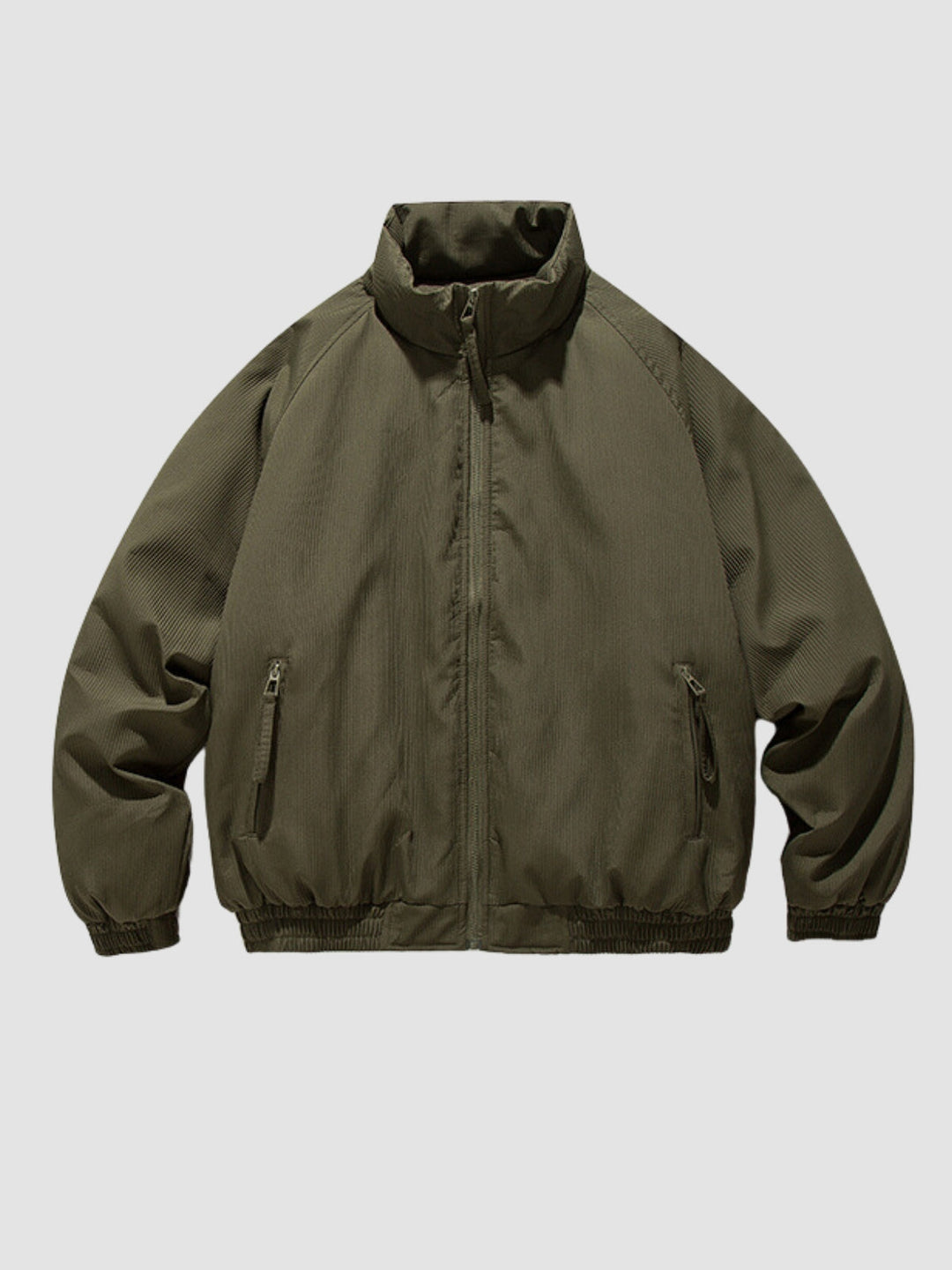 Mabel | Women’s jacket with stand collar and zipper closure