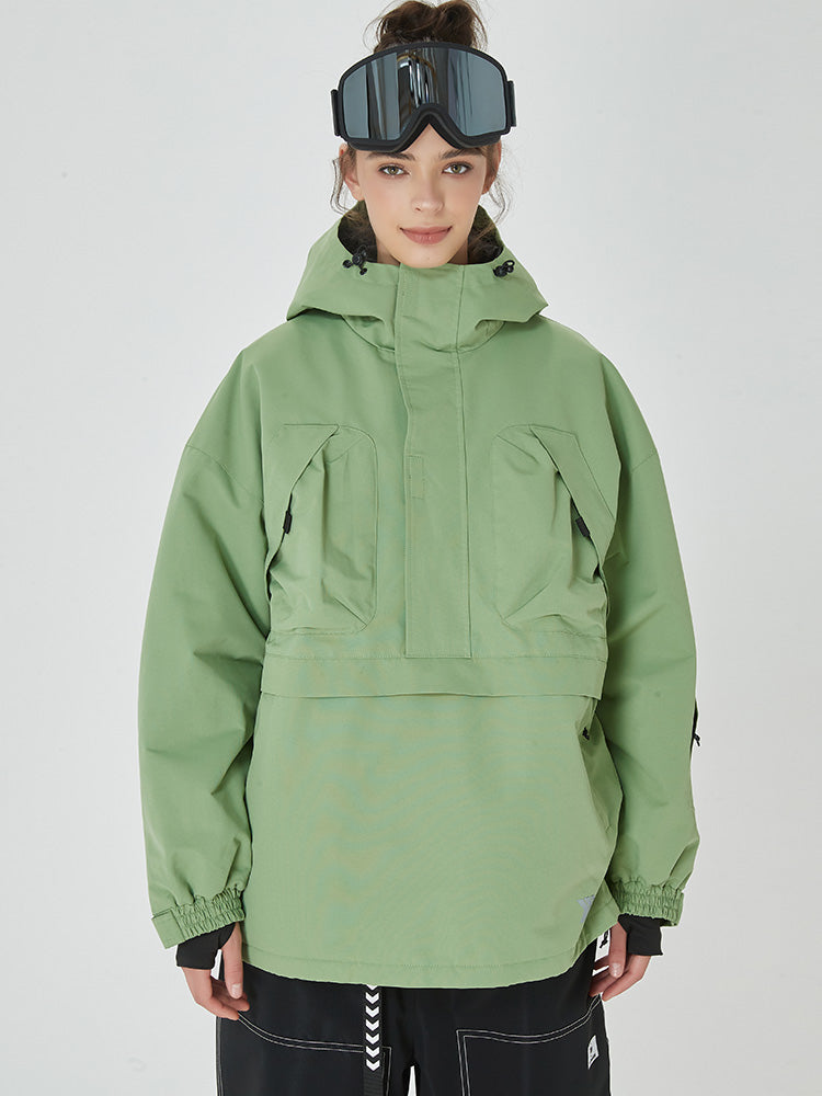 Serenza | Women’s baggy mountain anorak jacket with a relaxed freeride silhouette