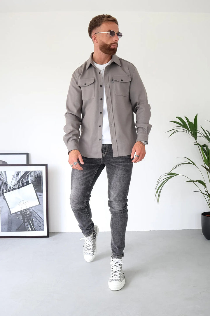 Alaric | Men's modern overshirt jacket