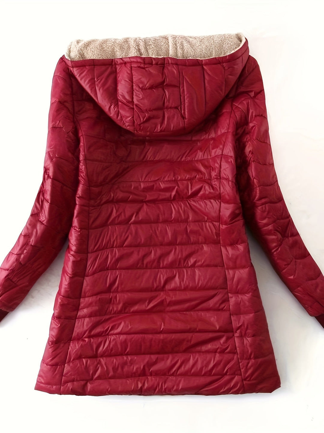 Jessie | Women’s quilted mid-length hooded jacket