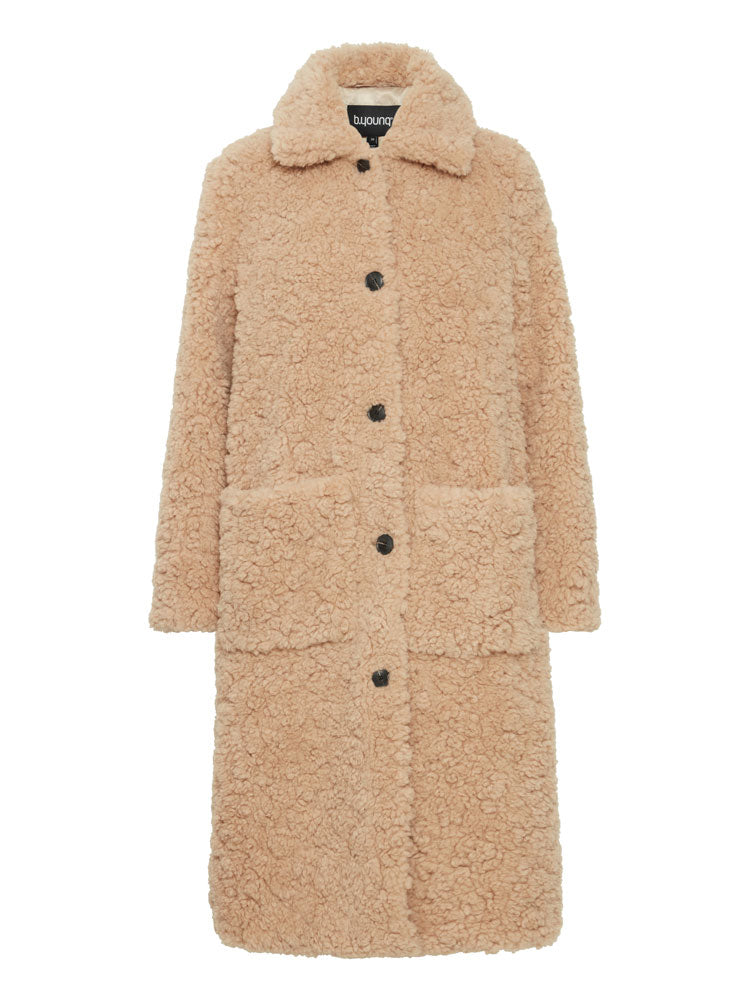 Cataleya | Women’s long faux shearling teddy coat