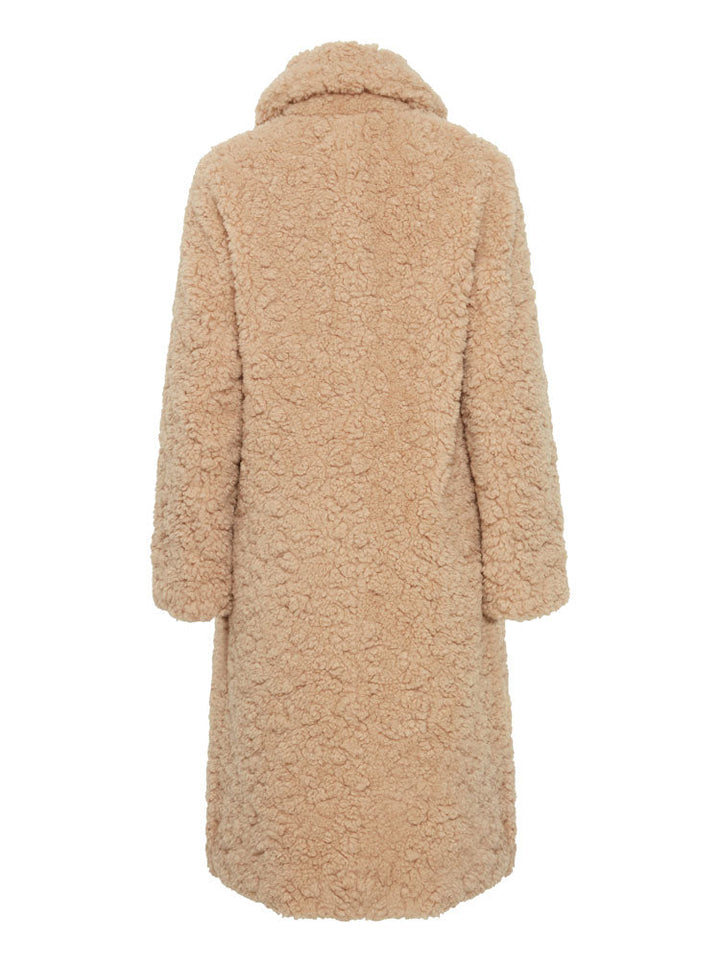 Cataleya | Women’s long faux shearling teddy coat